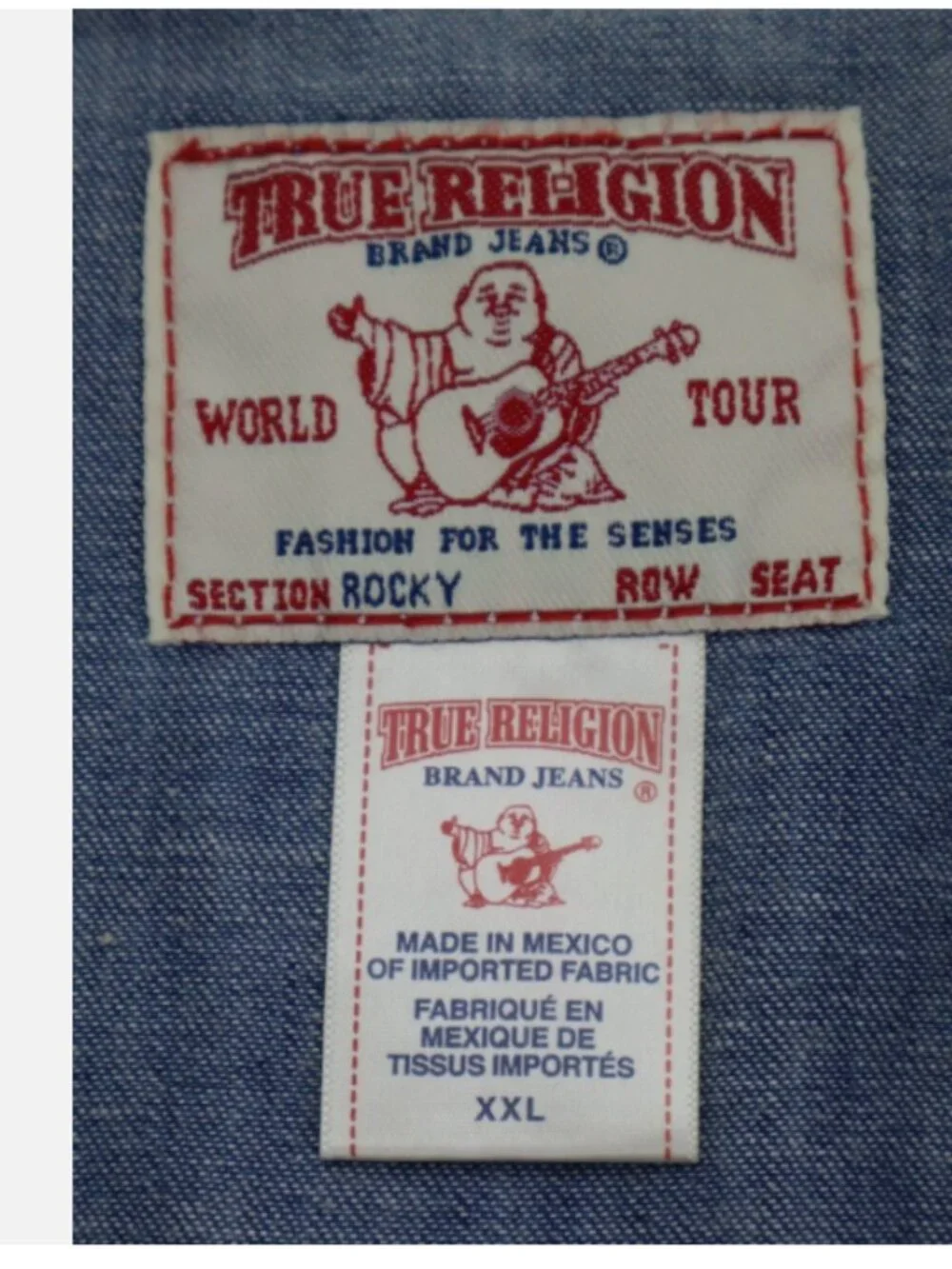 True Religion new tags